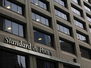 Foto: Gedung Standard & Poor's di New York, Amerika Serikat. (Reuters/Brendan McDermid/File Foto)
