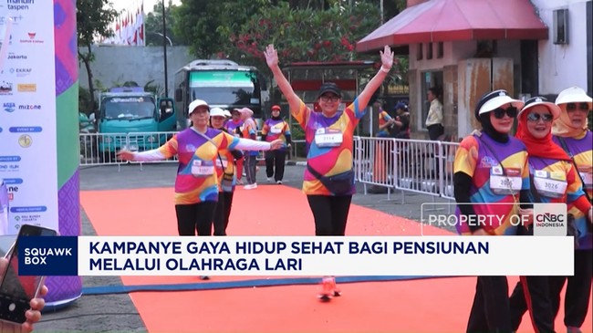 Video: Kampanye Gaya Hidup Sehat Bagi Pensiunan Melalui Olahraga Lari