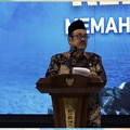 Menteri Perencanaan Pembangunan Nasional (PPN) atau Kepala Badan Perencanaan Pembangunan Nasional (Bappenas) Rachmat Pambudy dalam acara Dialog Kebijakan Nasional Kenaikan Muka Air Laut di Jakarta, Senin (13/7/2026). (Tangkapan layar youtube Bappenas