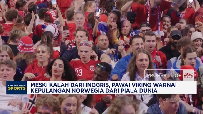 Video: Pawai Viking Warnai Kepulangan Norwegia dari Piala Dunia