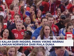 Meski Kalah Dari Inggris, Pawai Viking Warnai Kepulangan Norwegia dari Piala Dunia