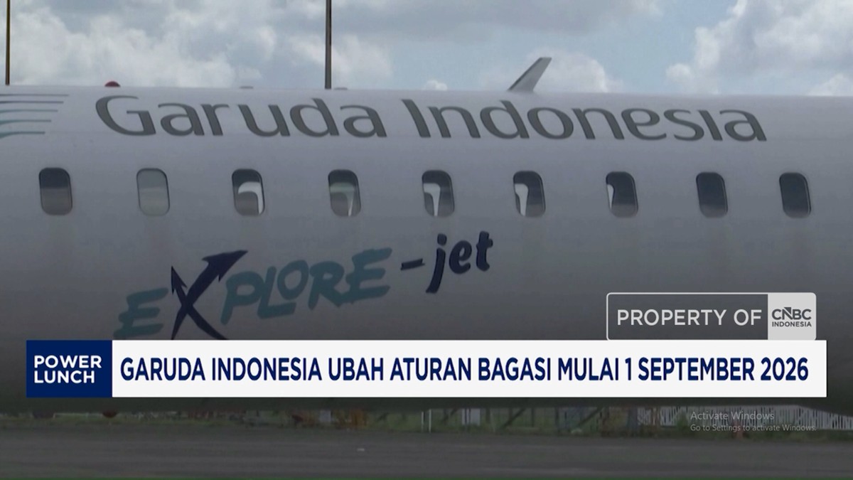 Perhatian! Garuda Indonesia Ubah Aturan Bagasi Mulai 1 September 2026
