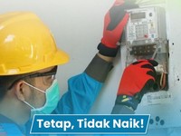 PLN umumkan tarif listrik Juli-September 2026 tidak naik. (dok. Instagram @pln_id).