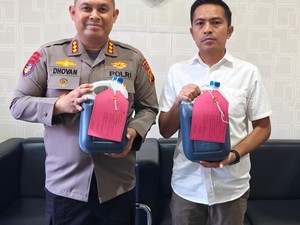 Polairud Jambi Gagalkan Penyelundupan 6.818 Liter BBM Tanpa Dokumen