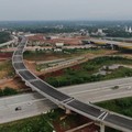 Progres Pembangunan Tol Jakarta-Cikampek Selatan. (Dok. PT Hutama Karya Infrastruktur)