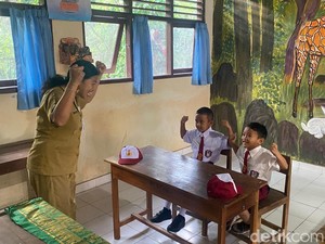 MPLS di SDN 3 Bukit Hanya Diikuti 2 Murid, Semangat Belajar Tetap Menyala