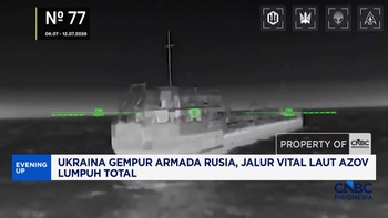 Ukraina Gempur Armada Rusia, Jalur Vital Laut Azov Lumpuh Total