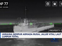 Ukraina Gempur Armada Rusia, Jalur Vital Laut Azov Lumpuh Total