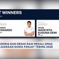 Veddriq dan Desak Raih Medali Emas Kejuaraan Dunia Panjat Tebing 2026