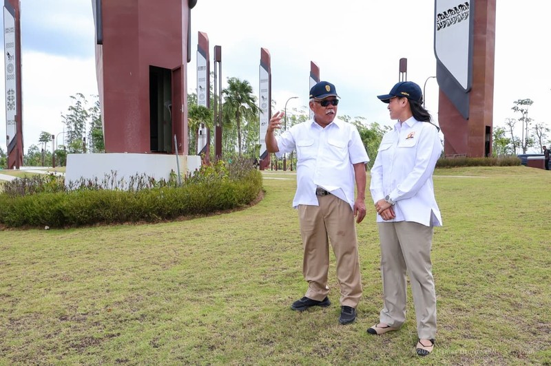 Wakil Ketua Komisi VII DPR RI Rahayu Saraswati Djojohadikusumo melakukan Kunjungan kerja Komisi VII DPR RI ke IKN pada Jumat (10/07/2026). (Dok. OIKN)