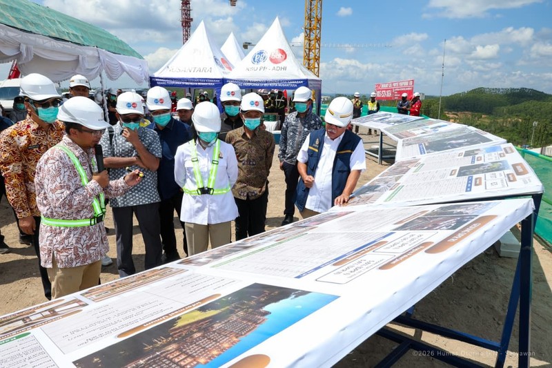 Wakil Ketua Komisi VII DPR RI Rahayu Saraswati Djojohadikusumo melakukan Kunjungan kerja Komisi VII DPR RI ke IKN pada Jumat (10/07/2026). (Dok. OIKN)