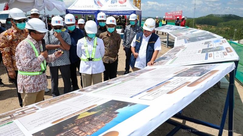 Wakil Ketua Komisi VII DPR RI Rahayu Saraswati Djojohadikusumo melakukan Kunjungan kerja Komisi VII DPR RI ke IKN pada Jumat (10/07/2026). (Dok. OIKN)
