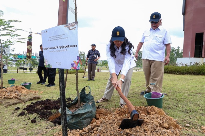 Wakil Ketua Komisi VII DPR RI Rahayu Saraswati Djojohadikusumo melakukan Kunjungan kerja Komisi VII DPR RI ke IKN pada Jumat (10/07/2026). (Dok. OIKN)