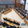 Badan Anggaran (Banggar) DPR RI menggelar rapat kerja dengan Kementerian Keuangan di Komplek Parlemen, Jakarta, Selasa (14/7/2026). (CNBC Indonesia/Robertus Andrianto Serin)