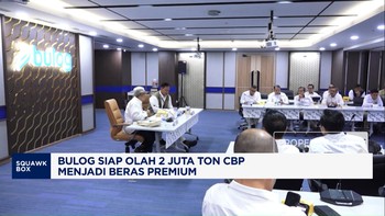 Bulog Siap Olah 2 Juta Ton CBP Menjadi Beras Premium