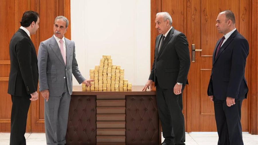 Dewan Kehakiman Tertinggi Irak mengumumkan penemuan 375 kg emas dalam penyelidikan korupsi besar yang terkait dengan penangkapan mantan Menteri Perminyakan. (Facebook/judiciary.sjc.iq)