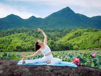 Ilustrasi Yoga diluar ruangan. (Dok. Pexels)