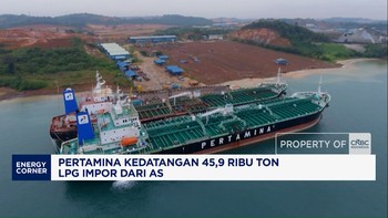 Kapal PG 1 Muatan 45,9 Ribu Metrik Ton LPG Asal AS Tiba di Indonesia
