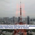 Kebangkrutan Perusahaan di Jepang Capai Tertinggi Dalam 12 Tahun