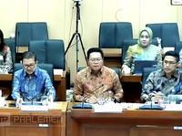 Komisi XII DPR  RI RDP dan RDPU dengan Dirut PT Freeport Indonesia dan PT Amman Mineral Nusa Tenggara di Gedung Parlemen Senayan, Jakarta, Selasa (14/7/2026). (Tangkapan layar)