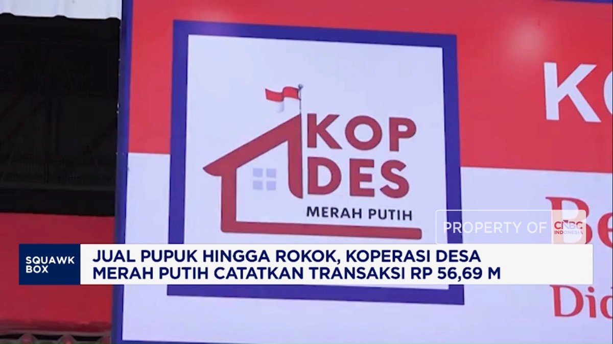 Video: Koperasi Desa Merah Putih Catatkan Transaksi Rp56,69 M