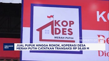 Koperasi Desa Merah Putih Catatkan Transaksi Rp56,69 M