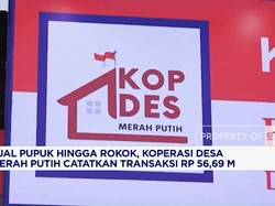 Koperasi Desa Merah Putih Catatkan Transaksi Rp56,69 M