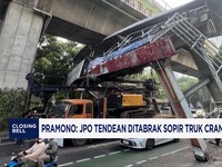 Pramono Anung: JPO Tendean Ditabrak Sopir Truk Crane Yang Teledor