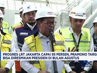 Progres LRT Jakarta Capai 95 %, Pramono Targetkan Bisa Diresmikan Presiden di Bulan Agustus