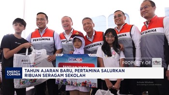 Tahun Ajaran Baru, Pertamina Salurkan Ribuan Seragam Sekolah