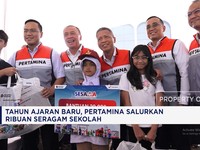 Tahun Ajaran Baru, Pertamina Salurkan Ribuan Seragam Sekolah