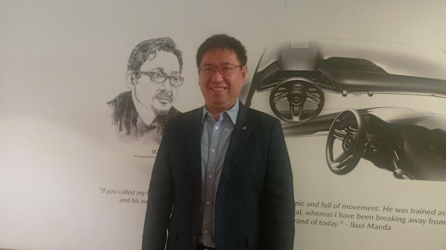 Chief Operating Officer (COO) PT Eurokars Motor Indonesia sekaligus Presiden Direktur Mazda Indonesia Ricky Thio. (CNBC Indonesia/Ferry Sandi)