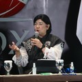 Deputi Gubernur Senior Bank Indonesia, Destry Damayanti saat menyampaikan pemaparan dalam Investment Forum 2026 di Bursa Efek Indonesia (BEI), Jakarta, Rabu (15/7/2026). (CNBC Indonesia/Faisal Rahman)