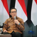 Direktur Utama Bursa Efek Indonesia, Jeffrey Hendrik saat menyampaikan pemaparan dalam Investment Forum 2026 di Bursa Efek Indonesia (BEI), Jakarta, Rabu (15/7/2026). (CNBC Indonesia/Faisal Rahman)