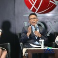 Ketua Komisi XI DPR RI, Mukhamad Misbakhun saat menyampaikan pemaparan dalam Investment Forum 2026 di Bursa Efek Indonesia (BEI), Jakarta, Rabu (15/7/2026). (CNBC Indonesia/Faisal Rahman)