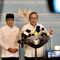 Menteri Koordinator bidang Pangan Zulkifli Hasan, Menteri Desa dan Pembangunan Daerah Tertinggal Yandri Susanto di Istana Negara, Jakarta, Rabu (15/7/2026). (CNBC Indonesia/Emir Yanwardhana)
