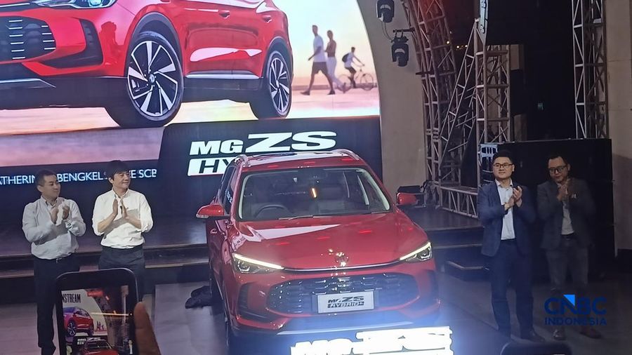 MG Rilis MG ZS Hybrid+ di Bengkel Space SCBD, Rabu (15/7/2026). (CNBC Indonesia/Ferry Sandi)