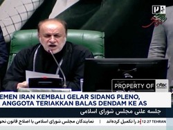 Parlemen Iran Gelar Sidang Pleno, Teriakkan Balas Dendam ke AS