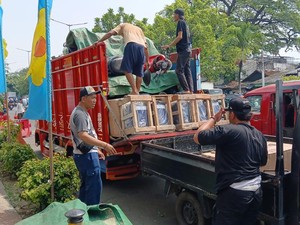 Polisi Gagalkan Penyelundupan 12 Motor Dikamuflase Perabotan ke Sumatra