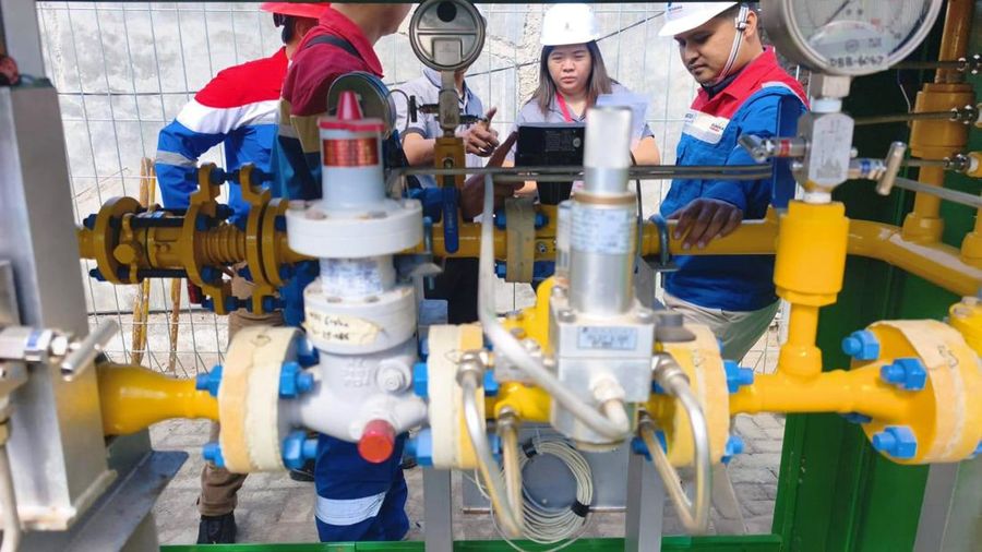 PT PGN area Semarang suplai gas ke pabrik sepeda baru milik PT Roda Pasifik Mandiri, di Semarang, Jawa Tengah. (Dok. PT PGN Tbk (PGAS)
