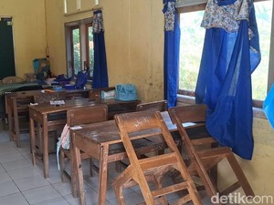 Potret SD Kalimanis 4 Blitar yang Tak Punya Siswa Baru