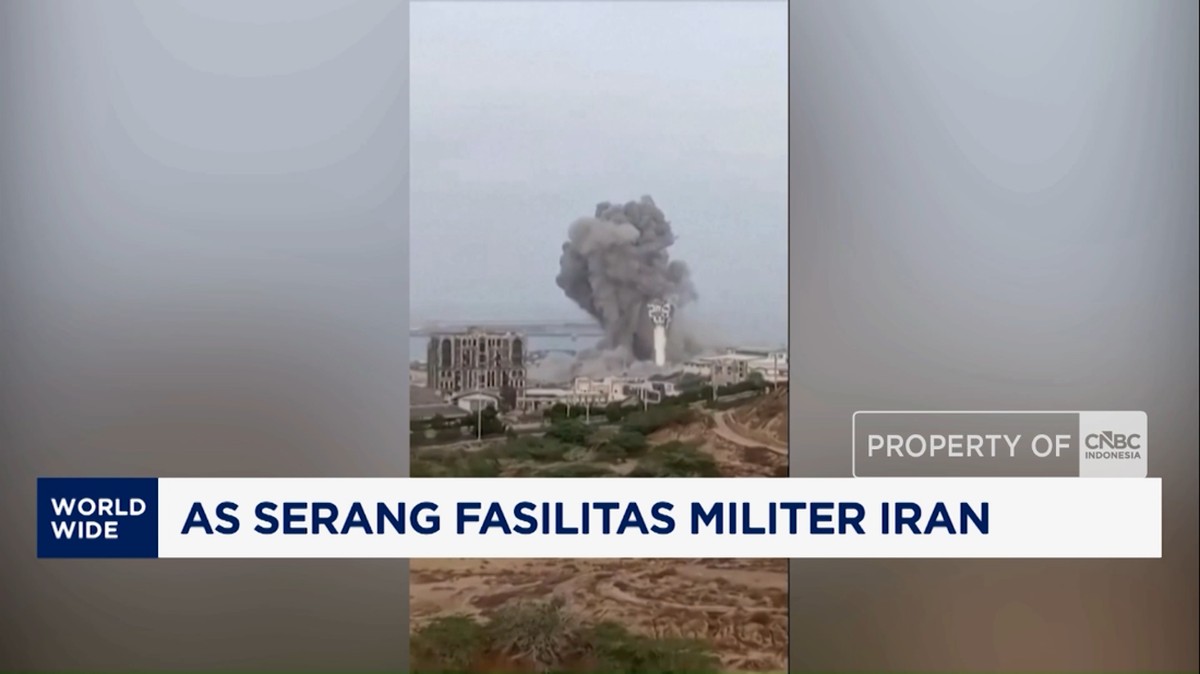 Video: AS Serang Fasilitas Militer Iran, Teheran Tolak Negosiasi