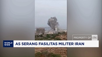 AS Serang Fasilitas Militer Iran, Teheran Tolak Negosiasi