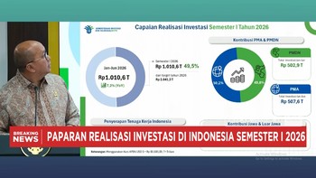 BKPM: Realisasi Investasi Hilirisasi Semester I 2026 Capai Rp 300,1 T