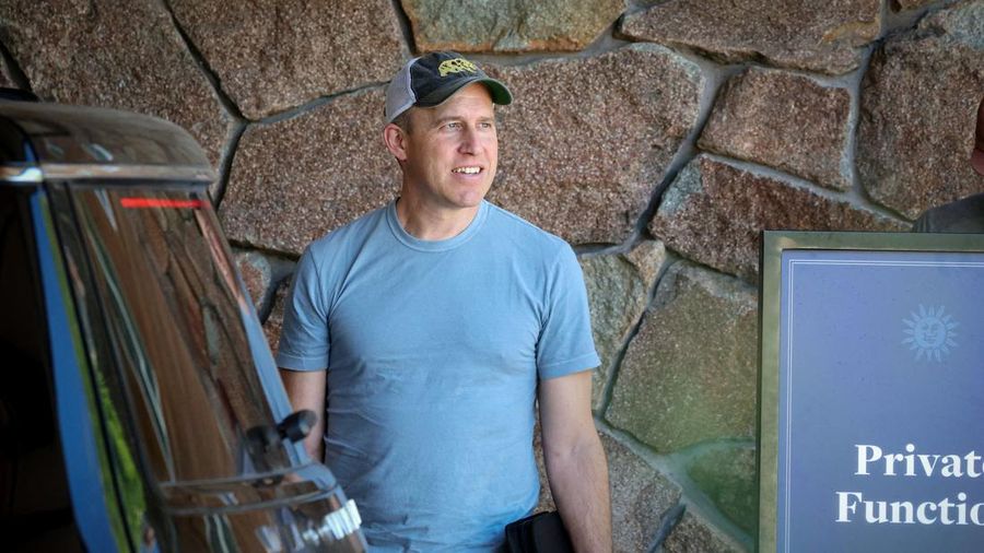 Bret Taylor, ketua OpenAI, menghadiri Konferensi Media dan Teknologi Allen and Co. Sun Valley tahunan di Sun Valley Resort di Sun Valley, Idaho, AS, 7 Juli 2026. (REUTERS/Brendan McDermid)