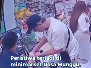 Gasak Uang di Minimarket Munggu, WN Iran Ditangkap Polisi!
