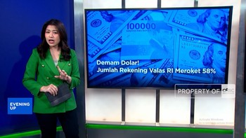 Demam Dolar! Jumlah Rekening Valas RI Meroket 58%