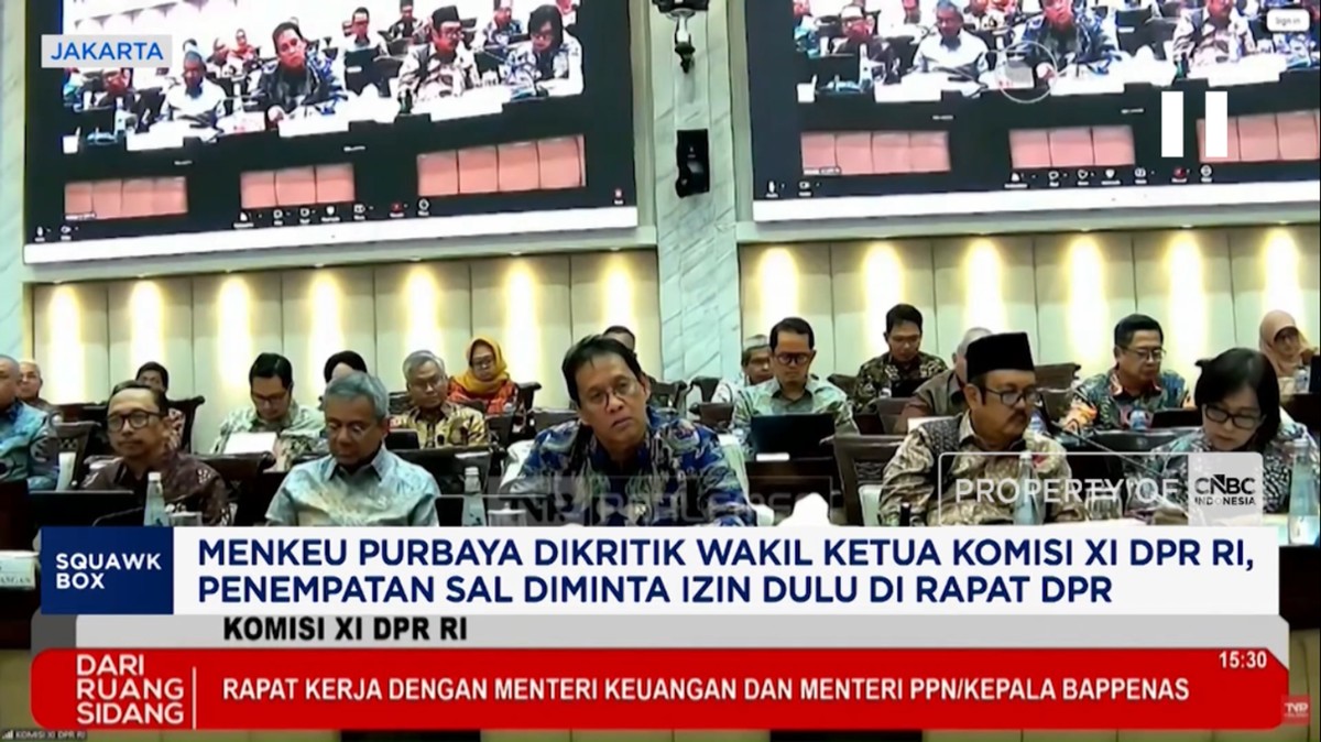 Video: DPR Kritik Purbaya, Penempatan SAL Izin Dulu di Rapat DPR