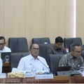 Kepala BPH Migas Wahyudi Anas saat rapat dengan Komisi XII DPR RI. (Tangkapan layar youtube TV Parlemen)