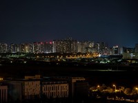 Kota Pyongyang, Korea utara saat malam hari. (Dok. Pexels)